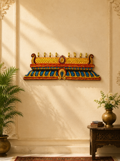 Hand Carved Temple Gopuram 40 Inches