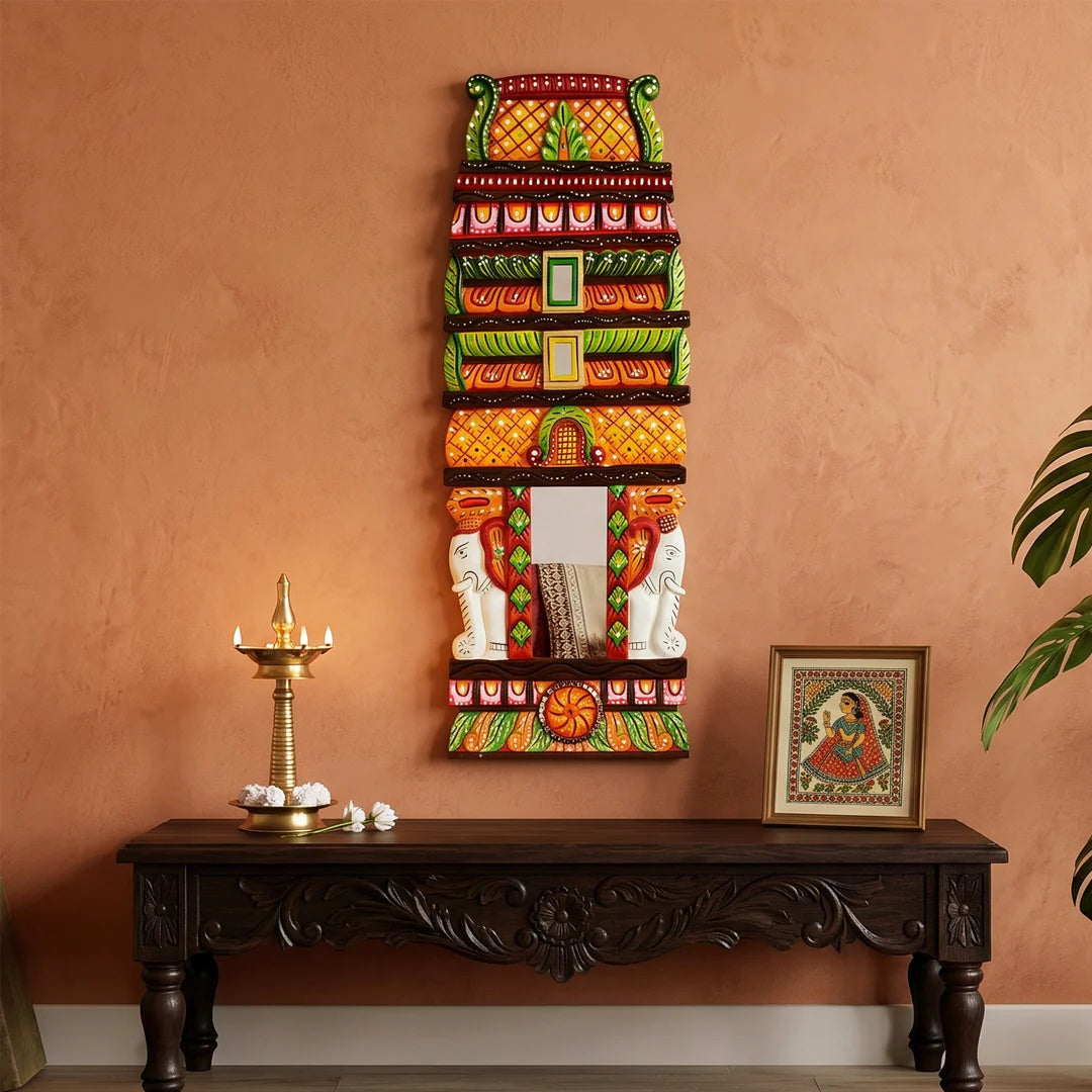 Devayan Gopuram Wall Panel 30 Inches