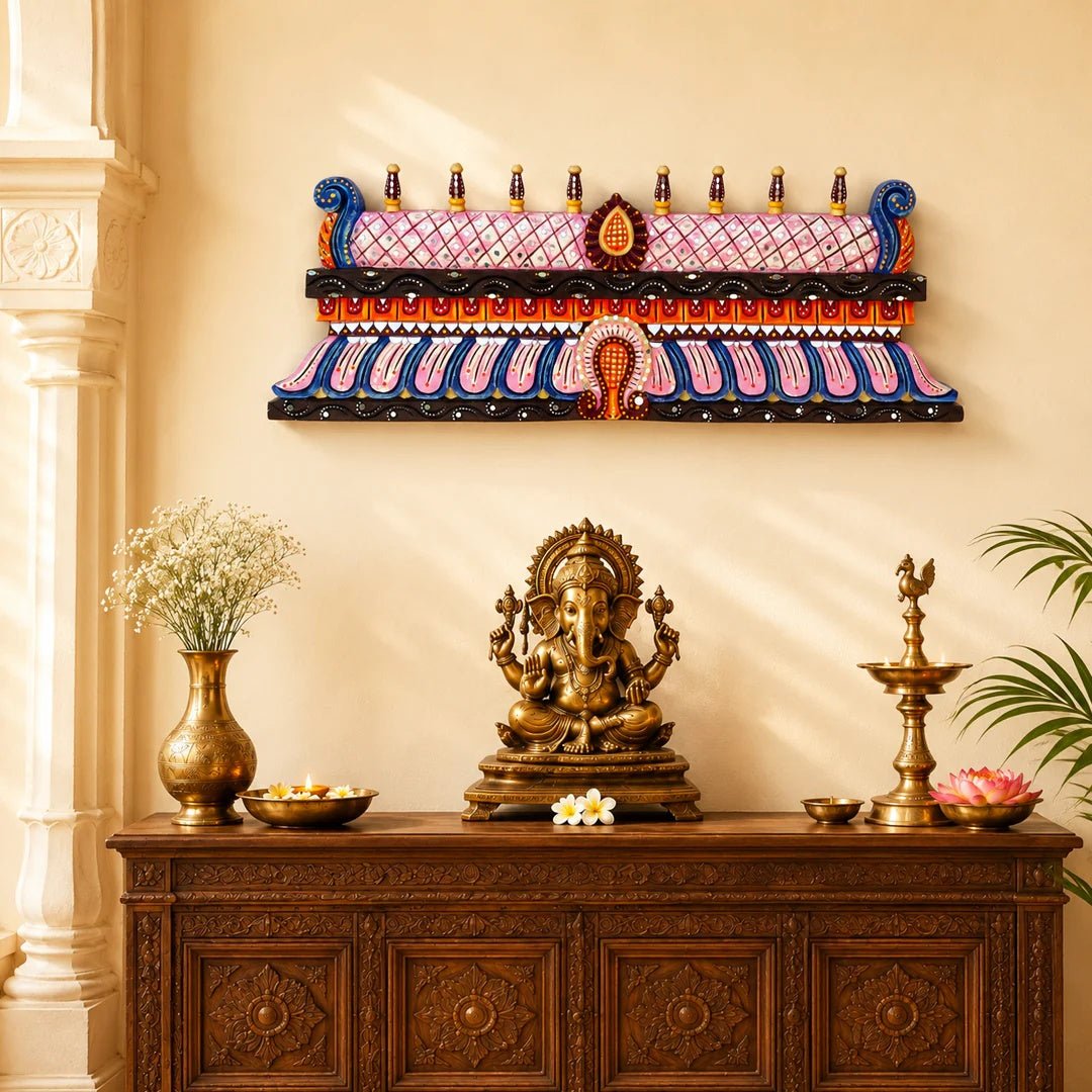 Hand Carved Gopuram 30 Inches
