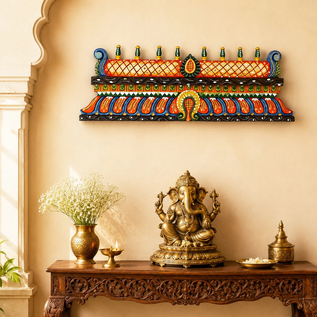 Hand Carved Gopuram 30 Inches